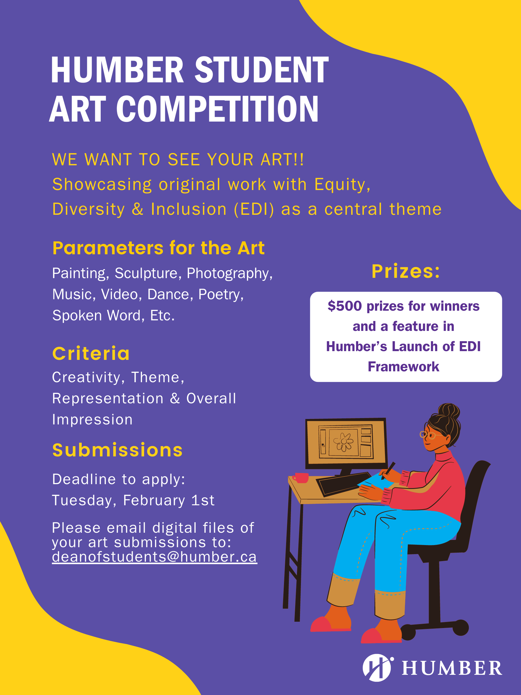 Student Art Competition Humber Communiqué
